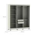 Guarda-Roupa Casal York 6 Portas 2 Gavetas Off White