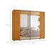 Guarda-Roupa Casal com 2 Espelhos Dali 2 Portas 8 Gavetas Cinamomo