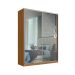 Guarda-Roupa Casal com 2 Espelhos Gioh 2 Portas 3 Gavetas Freijó
