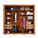 Guarda-Roupa Casal com 2 Espelhos Praticus 2 Portas 4 Gavetas Buriti e Fendi