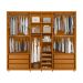 Guarda-Roupa Casal com 4 Espelhos Volpi 6 Portas 6 Gavetas Cinamomo