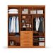 Guarda-Roupa Casal com Espelho Advantage 7 Portas 4 Gavetas Freijó