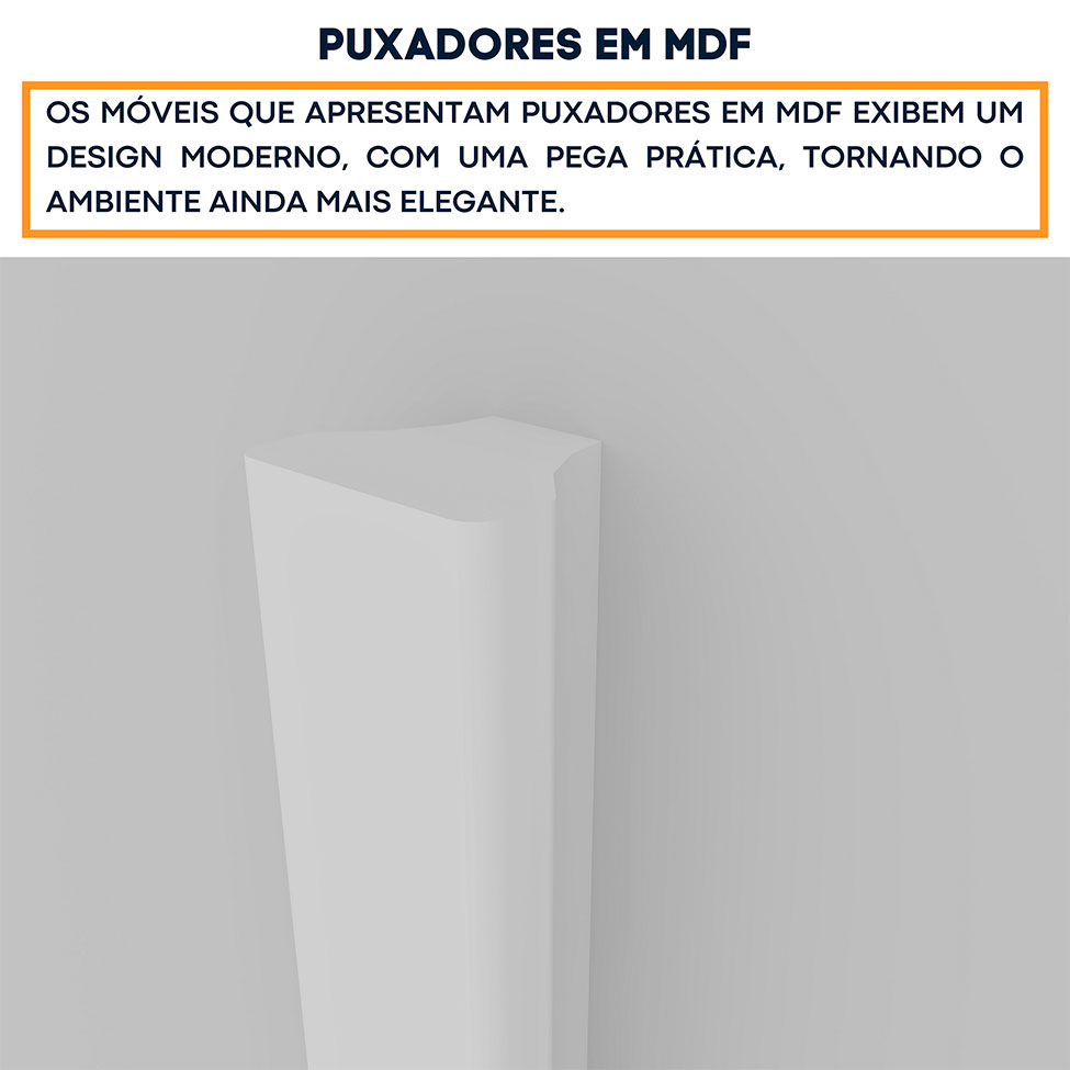 Guarda-Roupa Casal com Espelho Arizona 6 Portas 4 Gavetas Neve