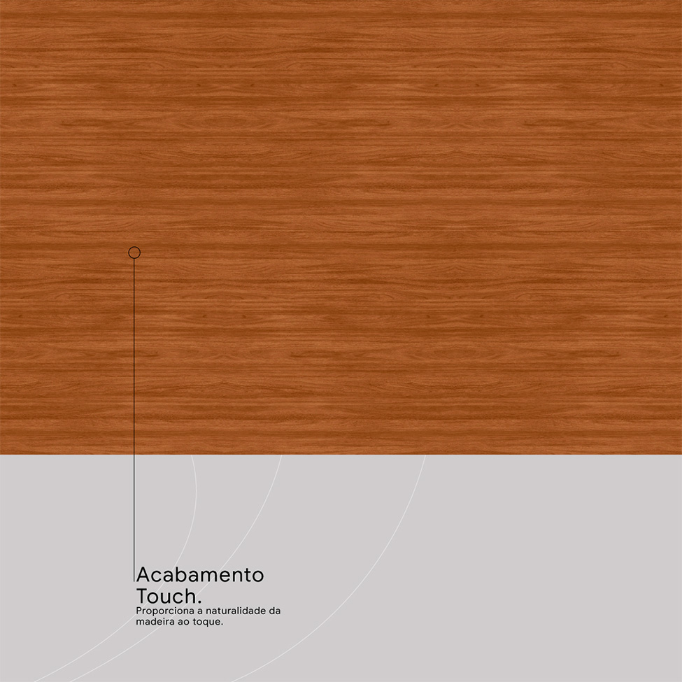 Guarda-Roupa Casal com Espelho Atrice com Detalhe Ripado 6 Portas 6 Gavetas Nogueira