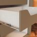 Guarda-Roupa Casal com Espelho Cavic 100% MDF 2 Portas 6 Gavetas Duna e Off White