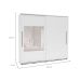Guarda-Roupa Casal com Espelho Coimbra Flex 2 Portas 6 Gavetas Branco