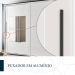 Guarda-Roupa Casal com Espelho Coimbra Flex 2 Portas 6 Gavetas Branco