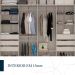 Guarda-Roupa Casal com Espelho Coimbra Flex 2 Portas 6 Gavetas Branco