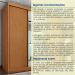 Guarda-Roupa Casal com Espelho Dacar Flex 3 Portas 4 Gavetas Cinamomo e Off White