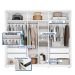 Guarda-Roupa Casal com Espelho Decimus 6 PT 4 GV Branco