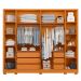 Guarda-Roupa Casal com Espelho Fascínio 6 Portas 6 Gavetas Cinamomo