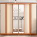 Guarda-Roupa Casal com Espelho Imperial Ripado 6 Portas 4 Gavetas Freijó e Off White