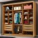 Guarda-Roupa Casal com Espelho Imperium 100% MDF 2 Portas 6 Gavetas Freijó e Off White