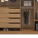 Guarda-Roupa Casal com Espelho Laredo 4 PT 4 GV Amêndola e Nude