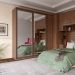 Guarda-Roupa Casal com Espelho Londres II 2 Portas 3 Gavetas Marrom