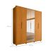 Guarda-Roupa Casal com Espelho Matisse 6 Portas 4 Gavetas Cinamomo