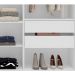 Guarda-Roupa Casal com Espelho Porto 3 Portas 4 Gavetas Branco e Azul
