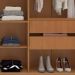 Guarda-Roupa Casal com Espelho Porto 3 Portas 4 Gavetas Freijó e Branco