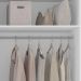 Guarda-Roupa Casal com Espelho Porto 6 Portas 4 Gavetas Branco e Azul