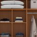 Guarda-Roupa Casal com Espelho Porto 6 Portas 4 Gavetas Freijó e Azul