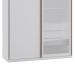 Guarda-Roupa Casal com Espelho Reflecta Milão II 2 Portas 3 Gavetas Branco