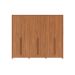 Guarda-Roupa Casal com Espelho Rockford 6 Portas 6 Gavetas Canela