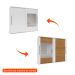 Guarda-Roupa Casal com Espelho Sevilha Flex 2 PT 4 GV Branco