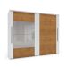 Guarda-Roupa Casal com Espelho Sevilha Flex 2 PT 4 GV Branco