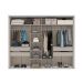 Guarda-Roupa Casal com Espelho Sevilha Flex 3 PT 4 GV Branco