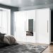 Guarda-Roupa Casal com Espelho Sevilha Flex 3 PT 4 GV Branco