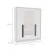 Guarda-Roupa Casal com Espelho Valência 4 Portas 4 Gavetas Branco