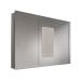 Guarda-Roupa Casal com Espelho Veneza Premium Branco 3 Portas 4 Gavetas