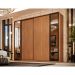 Guarda-Roupa Casal com Reflecta Laredo Flex 4 PT 4 GV Amêndola e Nude