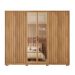 Guarda-Roupa Casal com Vidro Reflecta 6 Portas 4 Gavetas Buriti