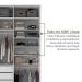 Guarda-Roupa Closet 100% MDF 3 Gavetas Bege 140 cm