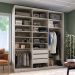 Guarda-Roupa Closet 100% MDF 3 Gavetas Bege 209 cm