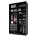 Guarda-Roupa Closet 100% MDF 3 Gavetas Preto 140 cm