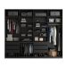 Guarda-Roupa Closet 100% MDF 6 Gavetas Preto
