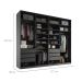 Guarda-Roupa Closet 100% MDF 6 Gavetas Preto