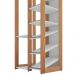 Guarda-Roupa Closet Cali Branco e Aveiro 63cm