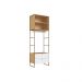 Guarda-Roupa Closet Infinity 2 Gavetas Savana e Branco