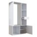 Guarda-Roupa Closet Lumo 1 Porta 1 Gaveta Branco