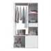 Guarda-Roupa Closet Lumo 1 Porta 1 Gaveta Branco