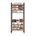 Guarda-Roupa Closet Modulado Industrial Philly Cedro 101 cm