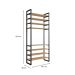 Guarda-Roupa Closet Modulado Industrial Philly Cedro 101 cm