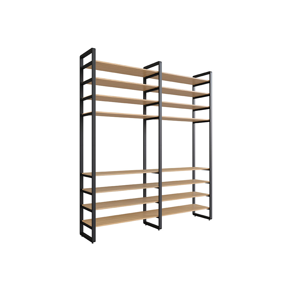 Guarda-Roupa Closet Modulado Industrial Philly Cedro 197 cm