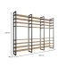 Guarda-Roupa Closet Modulado Industrial Philly Cedro 294 cm