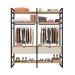 Guarda-Roupa Closet Modulado Industrial Philly I 2 GV Cedro e Off White 197 cm