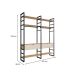 Guarda-Roupa Closet Modulado Industrial Philly I 2 GV Cedro e Off White 197 cm