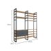 Guarda-Roupa Closet Modulado Industrial Philly II 2 GV Cedro e Grafite 197 cm